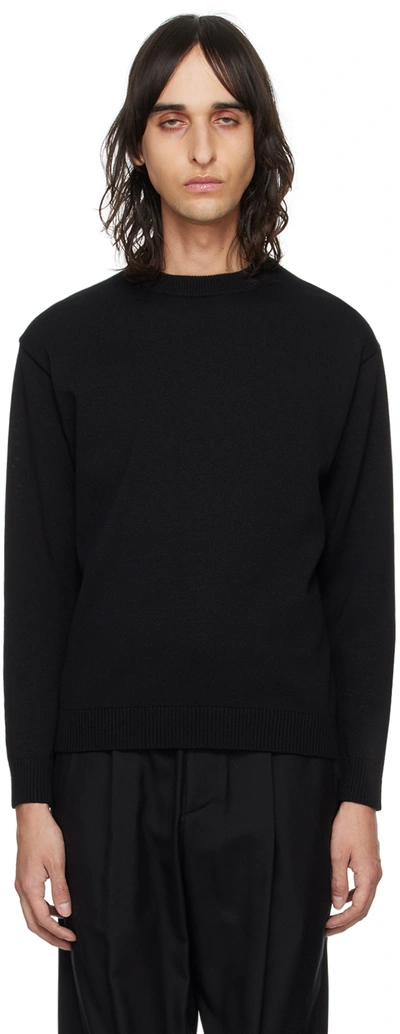 Aton Black Washi Jumper In 005 Black