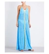 Pitusa Inca Cover-up Maxi Sundress In Blue