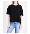 SJYP Frilled Cotton Top