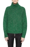 REBECCA MINKOFF CAROLINE TURTLENECK ALPACA BLEND SWEATER