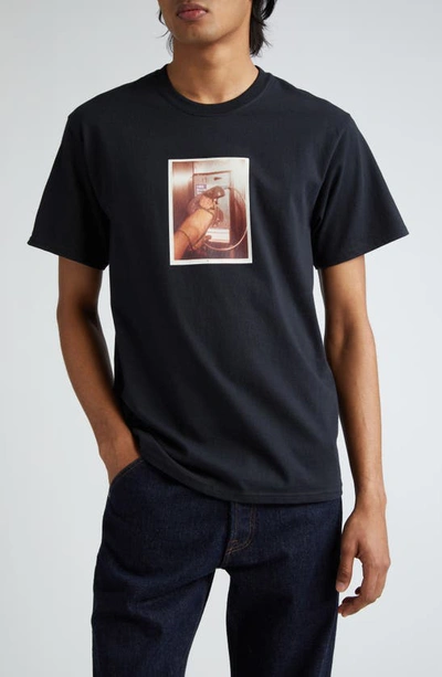 NOAH X ANTONIO LOPEZ PHONE PHOTO COTTON GRAPHIC T-SHIRT