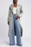 OPEN EDIT BELTED TRENCH COAT