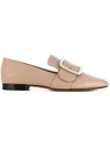 BALLY BUCKLE DETAIL LOAFERS,621768112249155