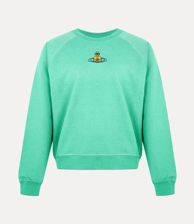 Vivienne Westwood Raglan Sweatshirt In Opal