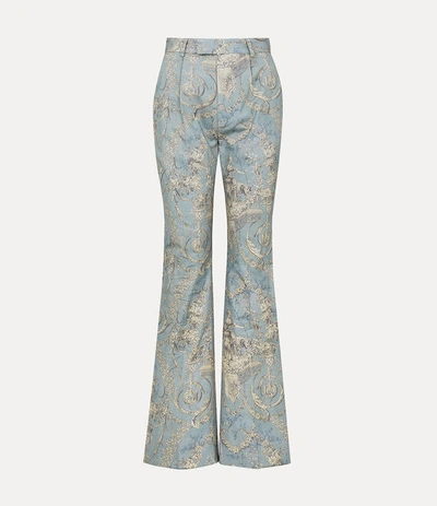Vivienne Westwood Ray Trousers In Light-blue