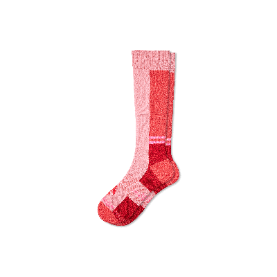 Bombas Performance Compression Socks (20-30mmhg) In Pink Lotus
