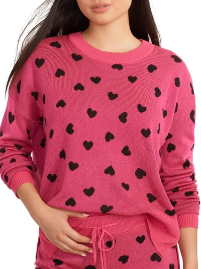 Beach Riot Callie Knit Lounge Sweater In Candy