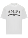 AMIRI AMIRI T-SHIRT WITH AMIRI BAR LOGO