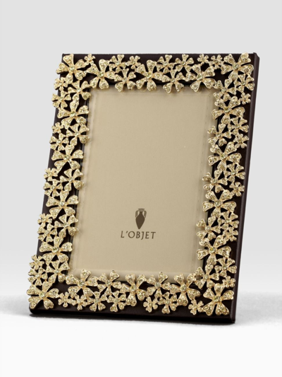 L'objet Gold Garland 5" X 7" Picture Frame