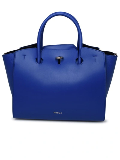 Furla Blue Leather Bag