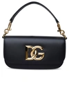 DOLCE & GABBANA BLACK LEATHER BAG