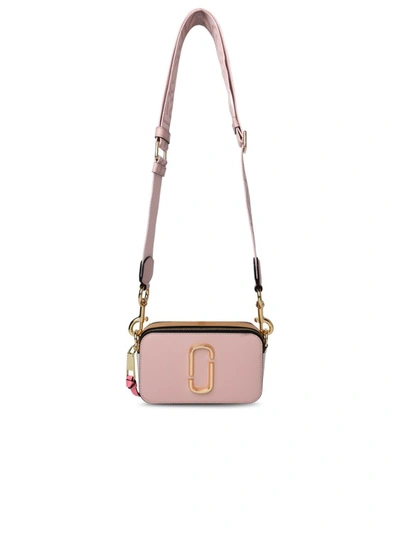 Marc Jacobs (the) Snapshotbag In Pink Saffiano Leather