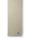 Burberry Green Cashmere Scarf In Neutrals