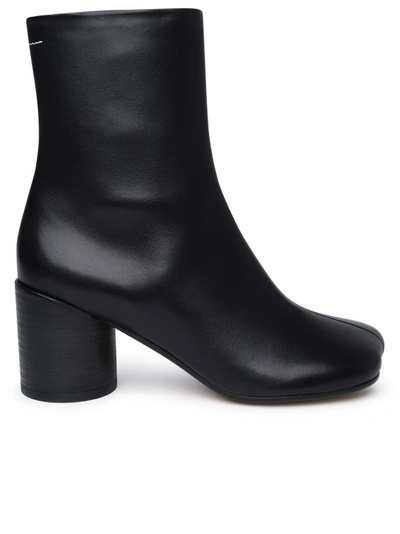 Mm6 Maison Margiela Black Anatomic Boots