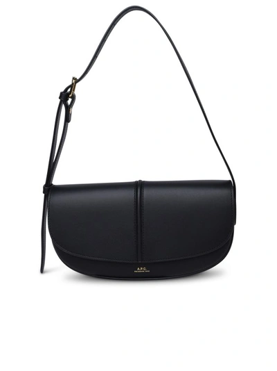 Apc Black Leather Bag