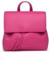 MANSUR GAVRIEL SMALL LADY SOFT BAG IN PINK LEATHER