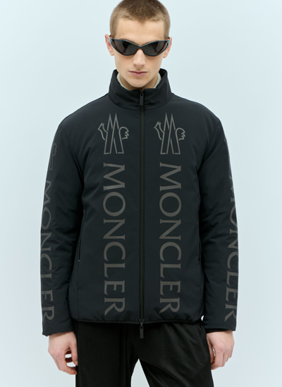 Moncler Ponset Reversible Down Jacket In Black