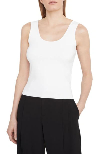 VINCE SCOOP NECK TANK