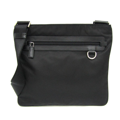 Prada Tessuto Black Synthetic Shopper Bag ()