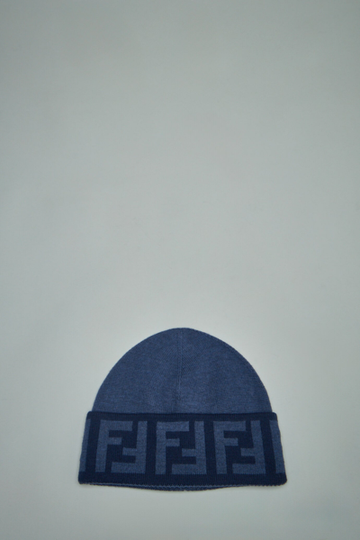 Fendi Beanie In Blue