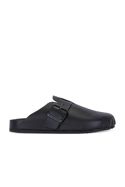 Balenciaga Sunday Mules In Black