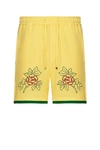 HARAGO EMBROIDERED SHORTS