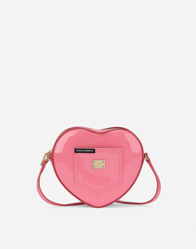 Dolce & Gabbana Dg Girlie Heart Bag In Pink