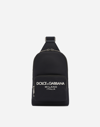 DOLCE & GABBANA NYLON CROSSBODY BACKPACK