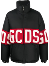 GCDS GCDS DOWN JACKET WITH LOGO