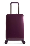 RADEN THE A22 22-INCH CHARGING WHEELED CARRY-ON - PURPLE,A22BLKG1G1