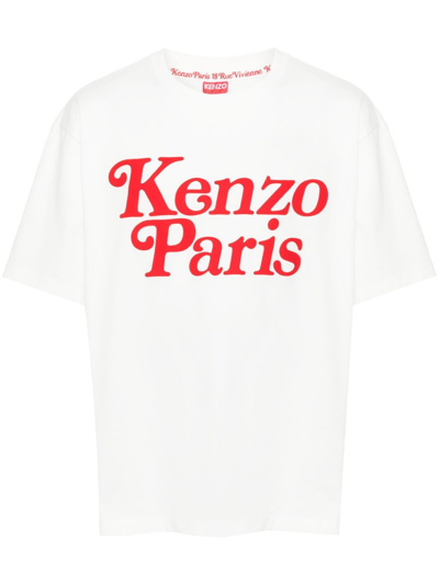 Kenzo X Verdy Cotton Loose T-shirt In White