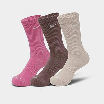 Nike Everyday Plus Cushioned Training Crew Socks (3-pack) In Multi