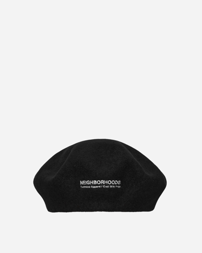 Neighborhood Basque Beret In Black