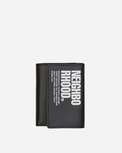 小物 NEIGHBORHOOD ID MICRO WALLET Neighborhood Id Micro Wallet In Black | ModeSens