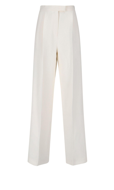 Fendi Back Dart Straight Trousers In Default Title