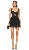 FLEUR DU MAL LACE FLARE DRESS