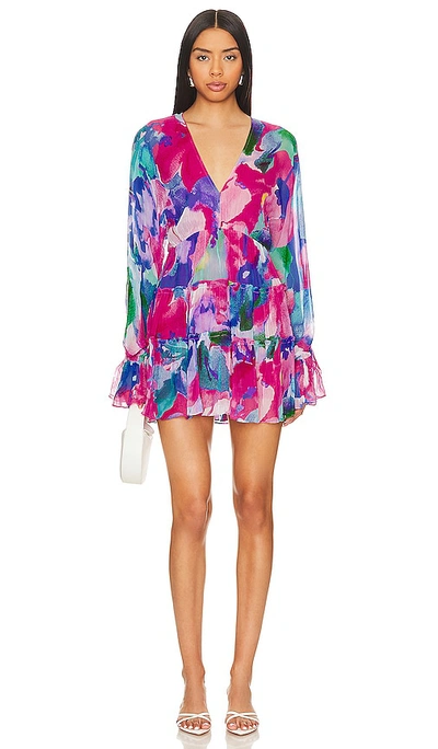 Hemant & Nandita X Revolve Vesa Mini Dress In Fuchsia