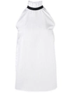 MONOGRAPHIE PLEATED BACK SLEEVELESS SHIRT,PLEATEDSLEEVELESS12246503