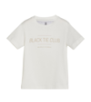 BRUNELLO CUCINELLI BLACK TIE CLUB T-SHIRT (4-12+ YEARS)