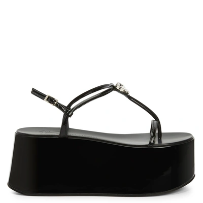 Giuseppe Zanotti Barnak 80mm Platform Sandals In Black