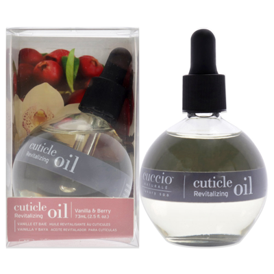 Cuccio Naturale Cuticle Revitalizing Oil - Vanilla And Berry By  For Unisex - 2.5 oz Oil In White