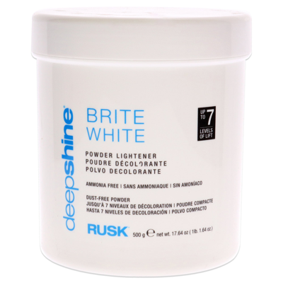 Rusk Deepshine Brite White Powder Lightener By  For Unisex - 17.64 oz Lightener
