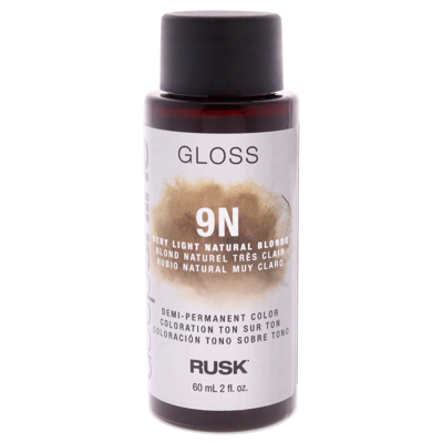 Rusk Deepshine Gloss Demi-permanent Color - 9n Very Light Natural Blonde By  For Unisex - 2 oz Hair C
