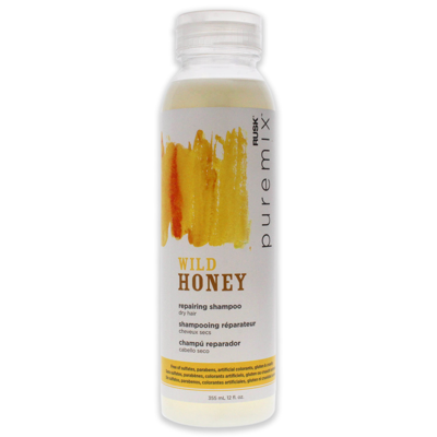 Rusk Puremix Wild Honey Repairing Shampoo - Dry Hair By  For Unisex - 12 oz Shampoo