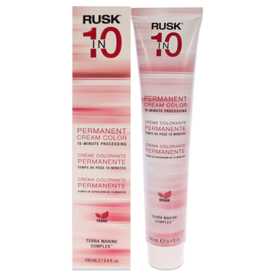 Rusk Permanent Cream Color In10 - 5nn Light Intense Natural Brown By  For Unisex - 3.4 oz Hair Color