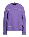 Marc Jacobs Woman Sweatshirt Purple Size L Cotton