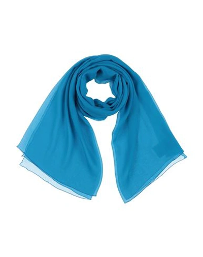 Alberta Ferretti Scarves In Blue