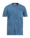Altea Man T-shirt Pastel Blue Size M Cotton