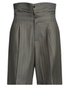 Dior Homme Man Shorts & Bermuda Shorts Military Green Size 34 Wool In Green