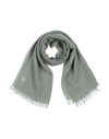 Brunello Cucinelli Woman Scarf Green Size - Cashmere, Silk